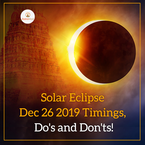 Solar Eclipse Dec 26 2019