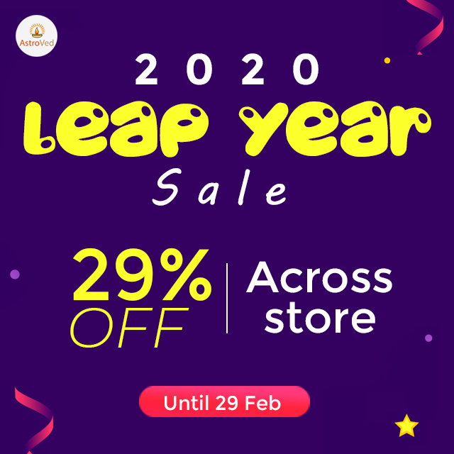 29% OFF On All Products - AstroVed’s Leap Year Sale