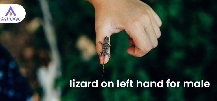 Lizard on the Left Hand for Male