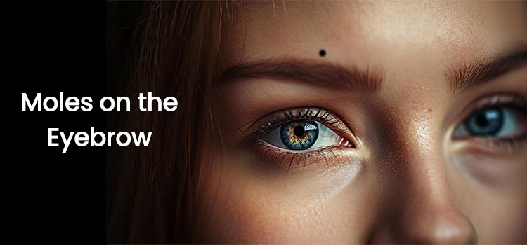 Moles on the Eyebrows